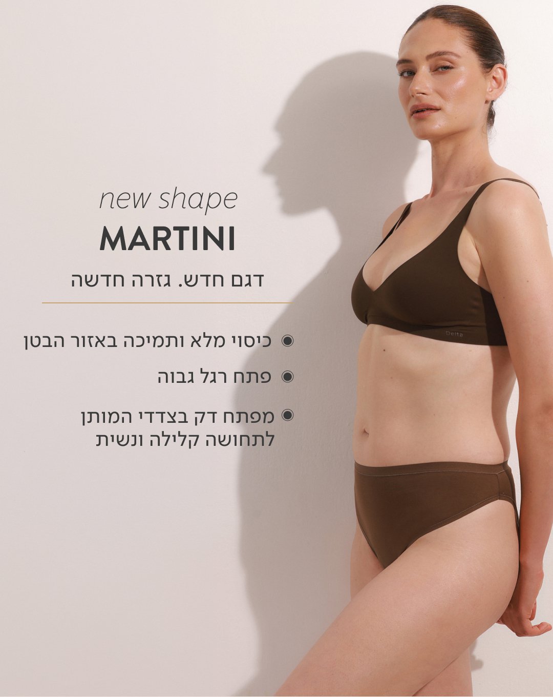באנר פרסום תחתוני נשים בזגרת מרטיני החדשה