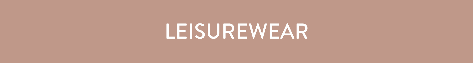 Leisurewear