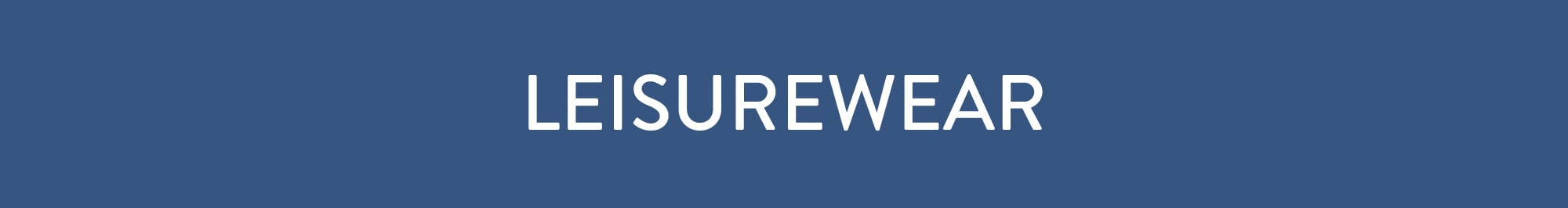 Leisurewear