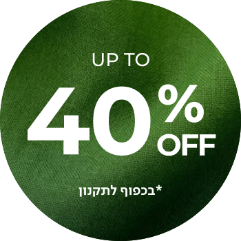 UP TO 40% OFF