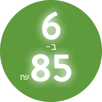 6 ב-85 ₪