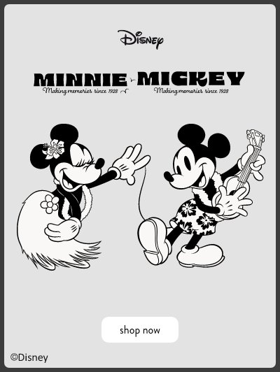 קולקציית מיקי ומיני מאוס